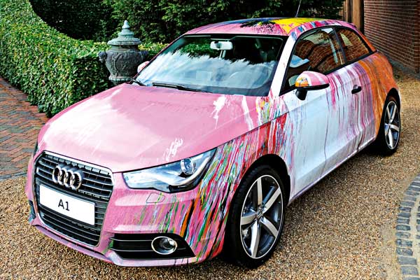 Audi a1 Pink